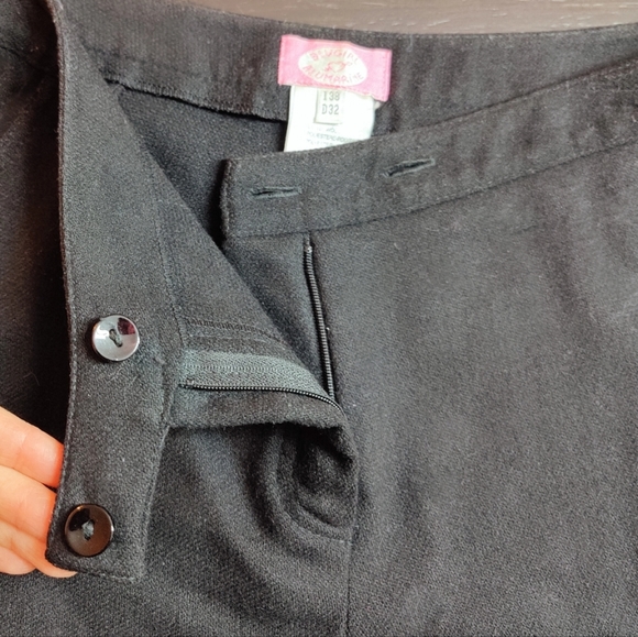 Blumarine Blugirl wool blend black pants with ties. Size 38 - Picture 5 of 7